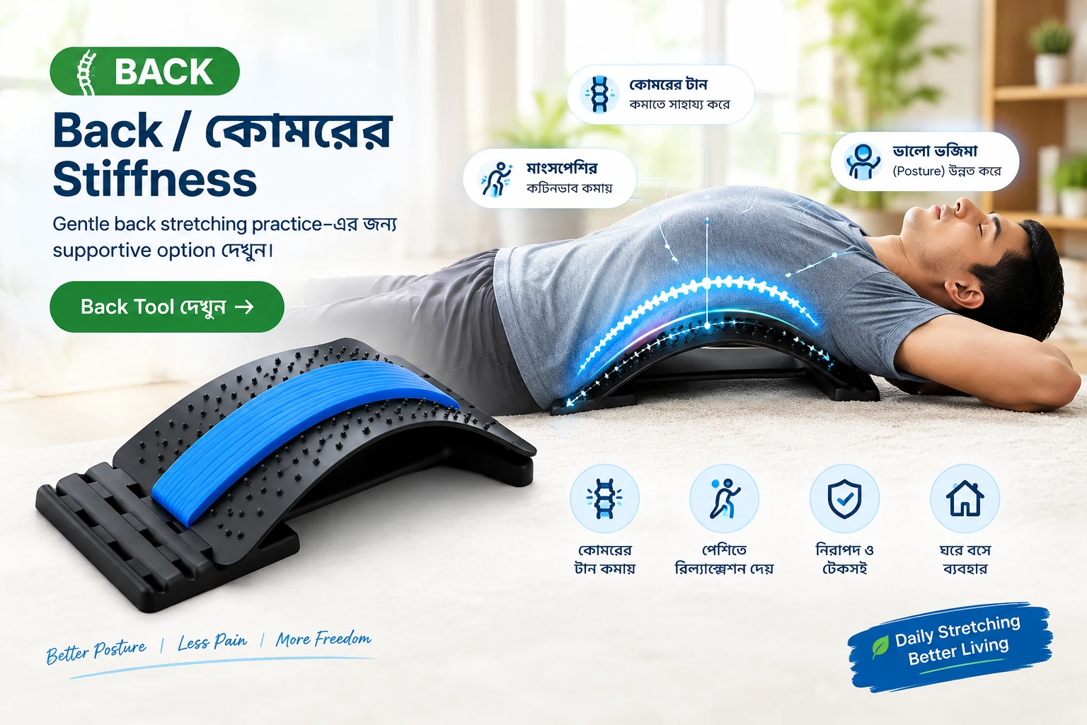 Lumbar Back Stretcher